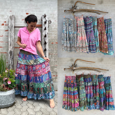 Boho skirt unika