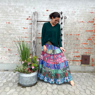 Boho skirt unika