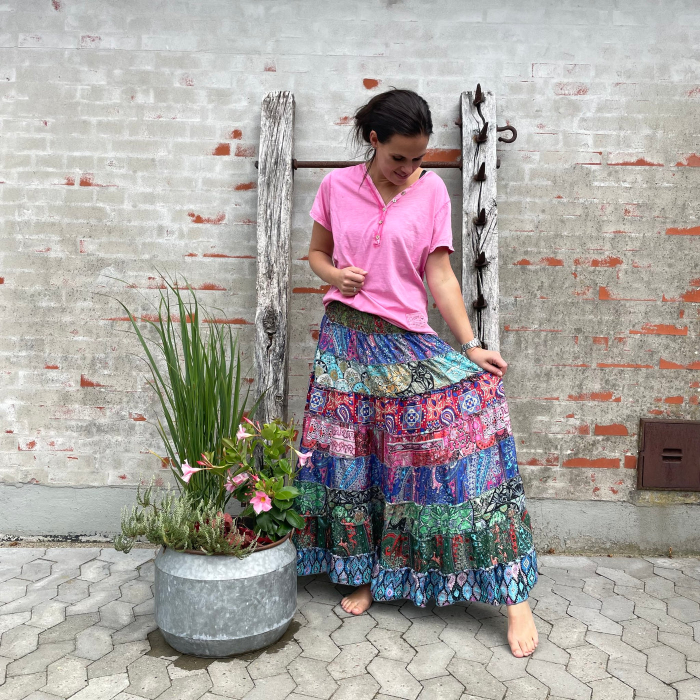 Boho skirt unika