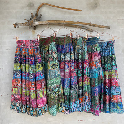 Boho skirt unika