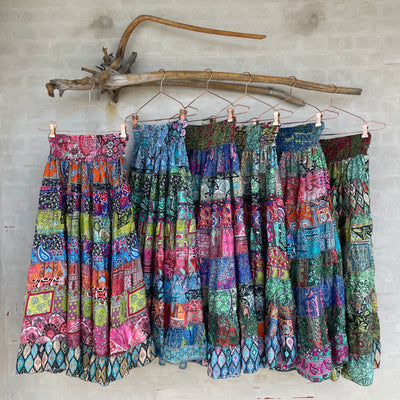 Boho skirt unika