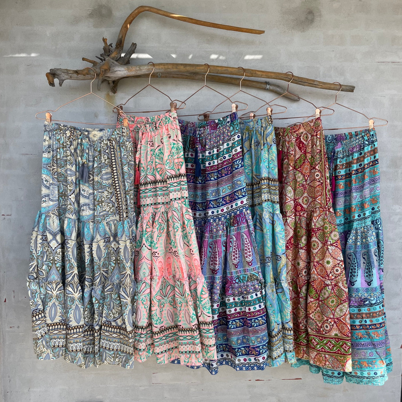 Boho skirt unika