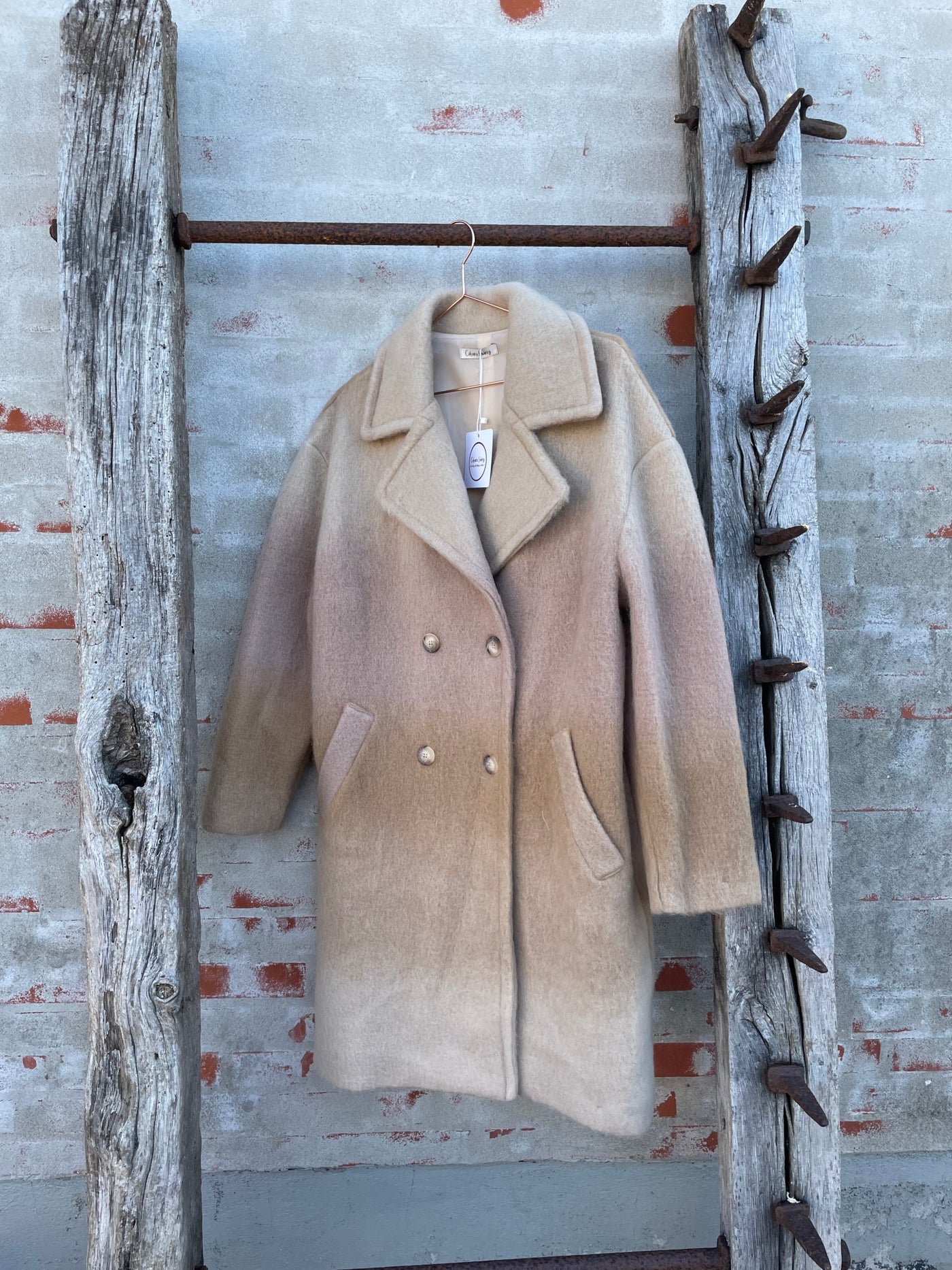 Coat beige 20160